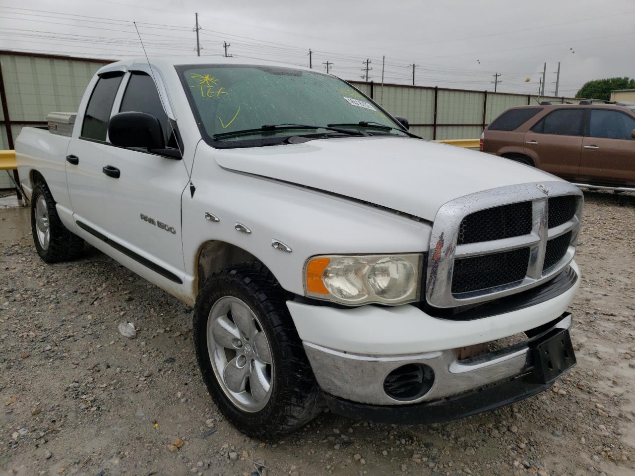 DODGE RAM 1500 S 2005 with VIN 1D7HA18NX5S142878 - Photo from auction