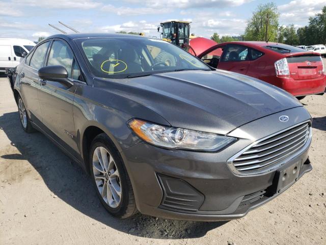 FORD FUSION SE 2019 with VIN 3FA6P0LU1KR226450 - Photo from auction