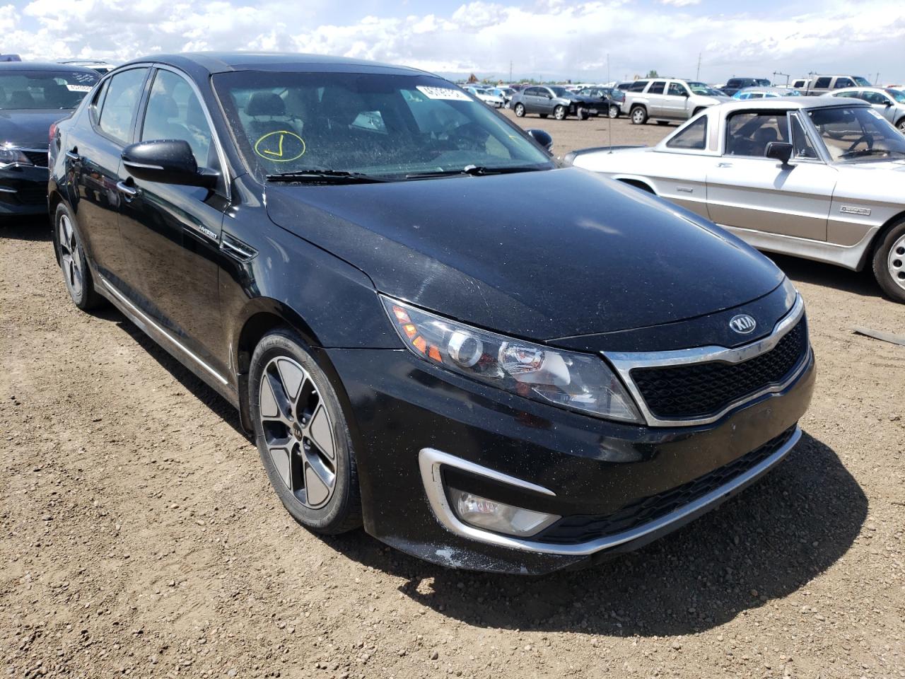 KIA OPTIMA HYB 2013 with VIN KNAGM4AD4D5049543 - Photo from auction