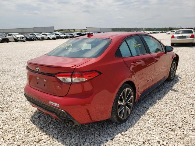 Photo 4 from auction – 2021 TOYOTA COROLLA SE with VIN 5YFS4MCE2MP076178