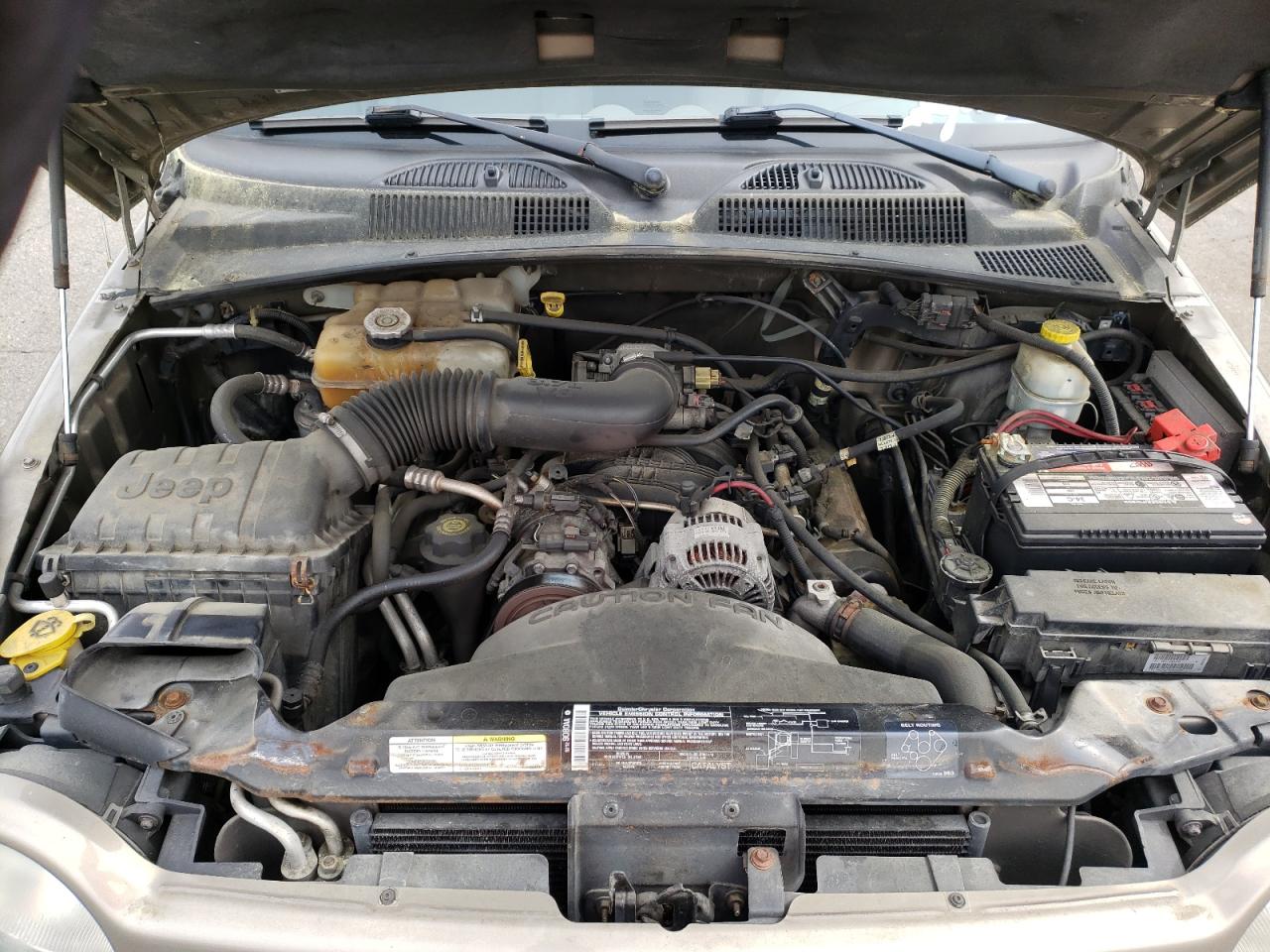 Photo 7 from auction – 2004 JEEP LIBERTY SP with VIN 1J4GL48K64W129800