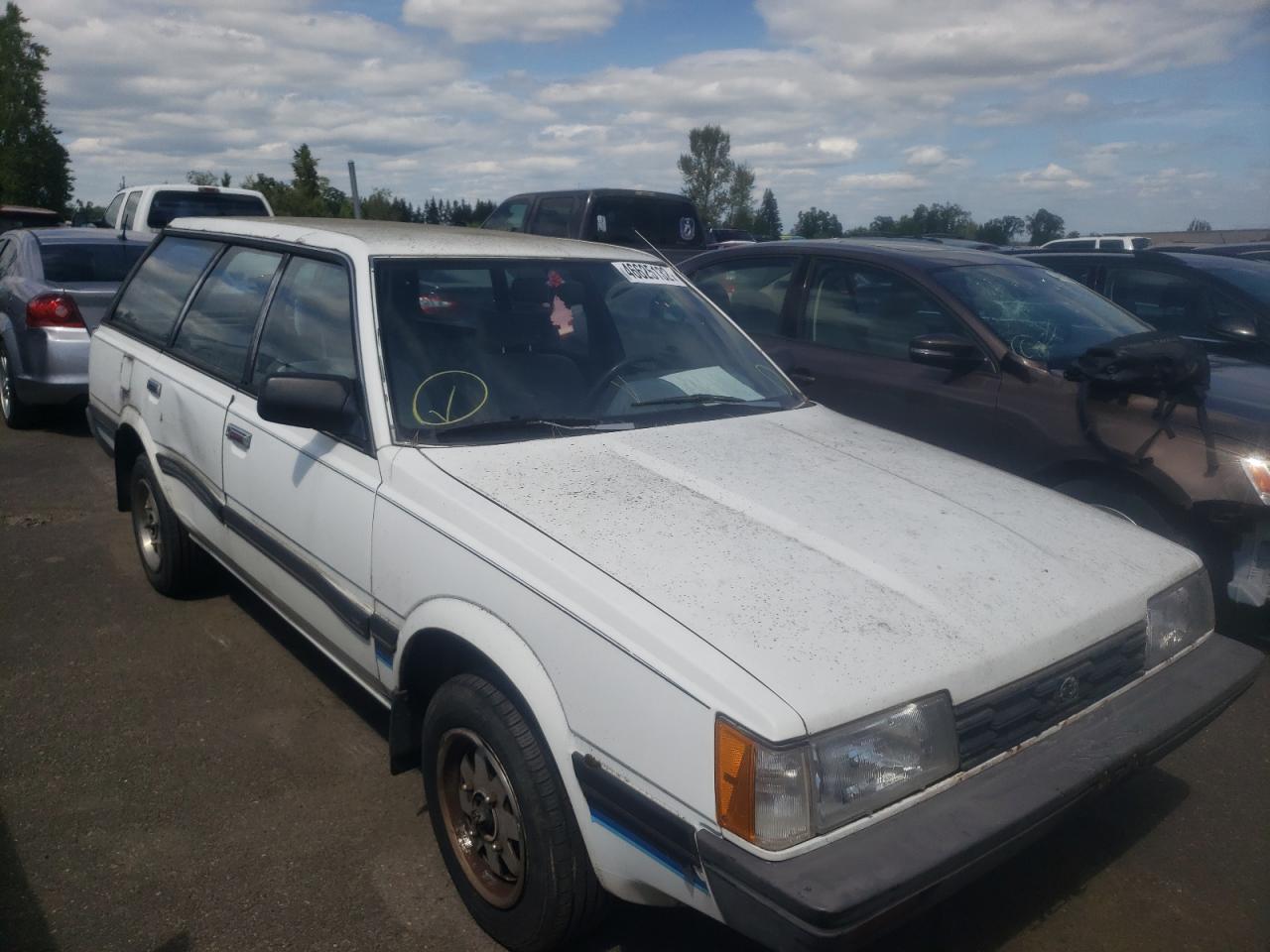 SUBARU GL 4WD 1986 with VIN JF2AN53B3GF466319 - Photo from auction