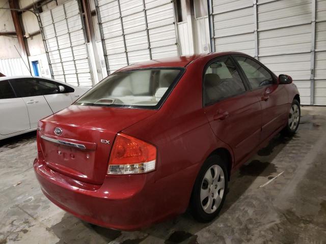 Photo 4 from auction – 2008 KIA SPECTRA EX with VIN KNAFE121485506756