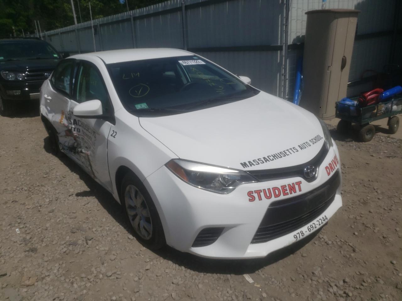Photo 1 from auction – 2016 TOYOTA COROLLA L with VIN 2T1BURHE9GC613073