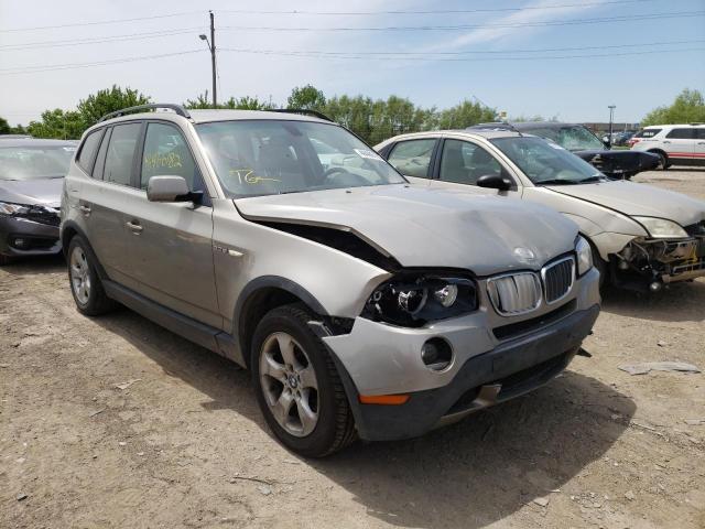 BMW X3 3.0SI 2008 with VIN WBXPC93498WJ02711 - Photo from auction