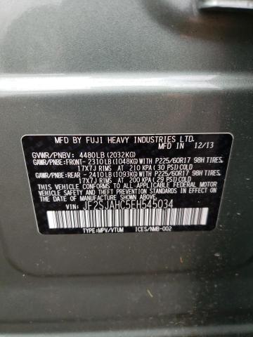 Photo 10 from auction – 2014 SUBARU FORESTER 2 with VIN JF2SJAHC5EH545034