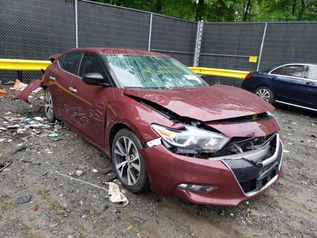 NISSAN MAXIMA 3.5 2016 with VIN 1N4AA6AP9GC445500 - Photo from auction