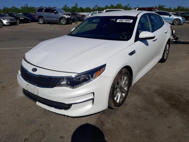 Photo 2 from auction – 2018 KIA OPTIMA EX with VIN 5XXGU4L30JG198126
