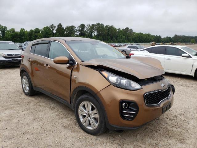 KIA SPORTAGE L 2017 with VIN KNDPMCAC9H7040965 - Photo from auction