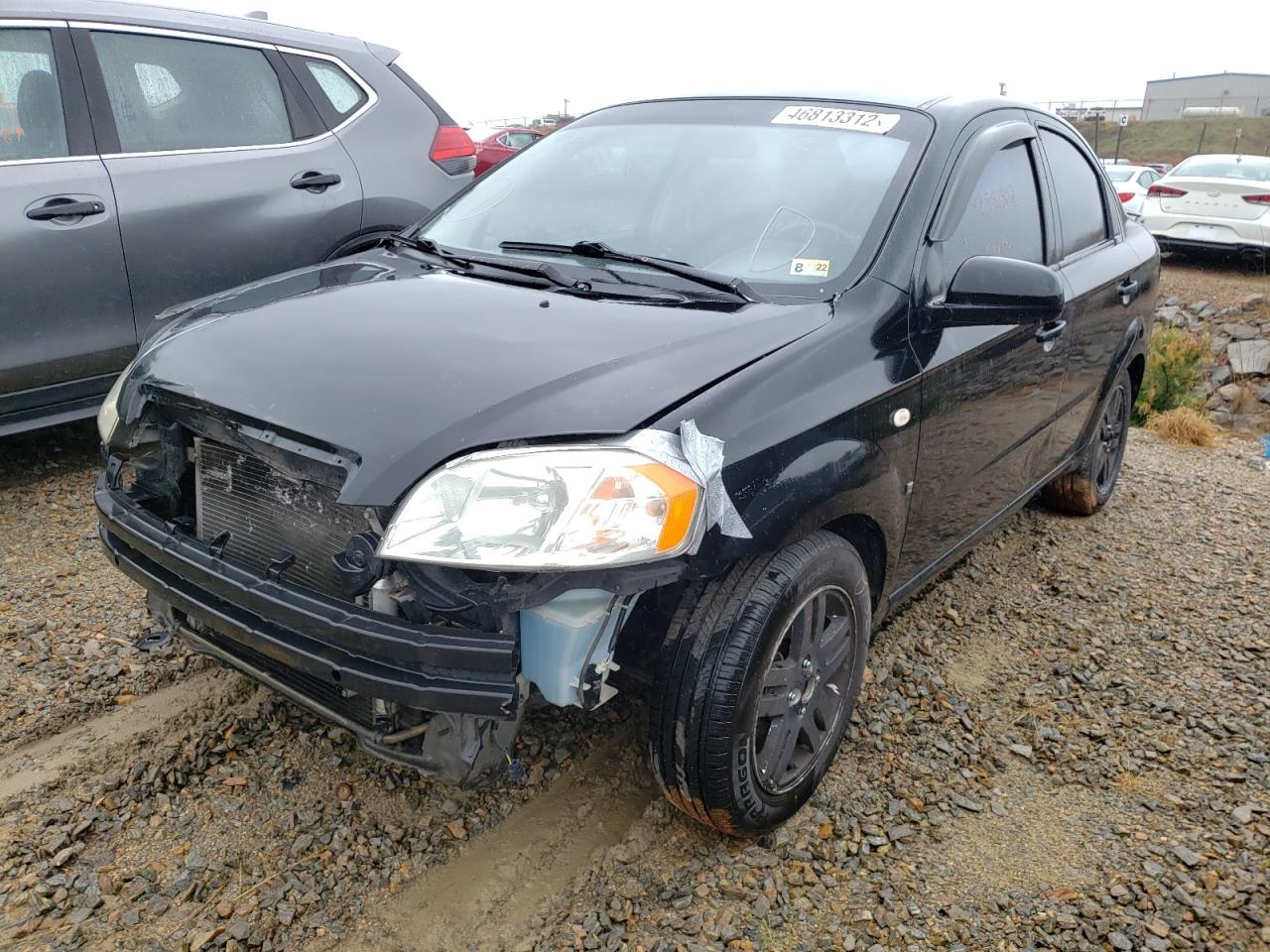 Photo 2 from auction – 2007 CHEVROLET AVEO BASE with VIN KL1TD56677B095060