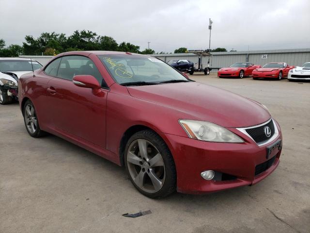 LEXUS IS 250 2010 with VIN JTHFF2C27A2504308 - Photo from auction