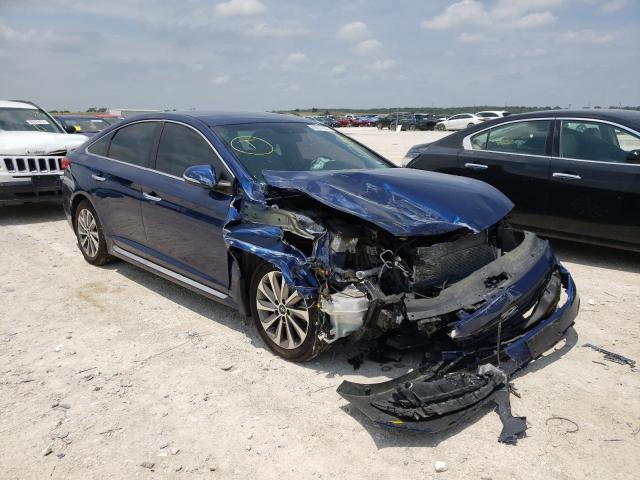 HYUNDAI SONATA SPO 2016 with VIN 5NPE34AF6GH304941 - Photo from auction