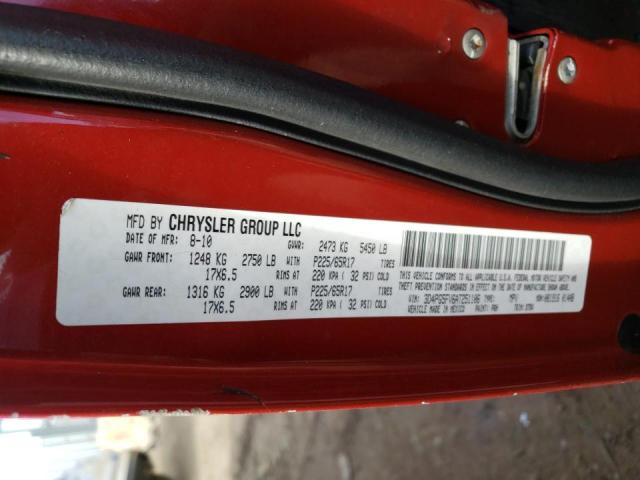 Photo 10 from auction – 2010 DODGE JOURNEY SX with VIN 3D4PG5FV6AT251106