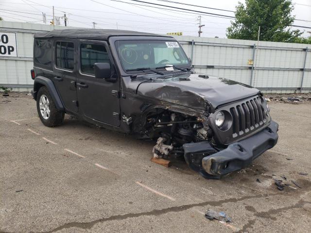JEEP WRANGLER U 2018 with VIN 1C4HJXDG2JW285136 - Photo from auction