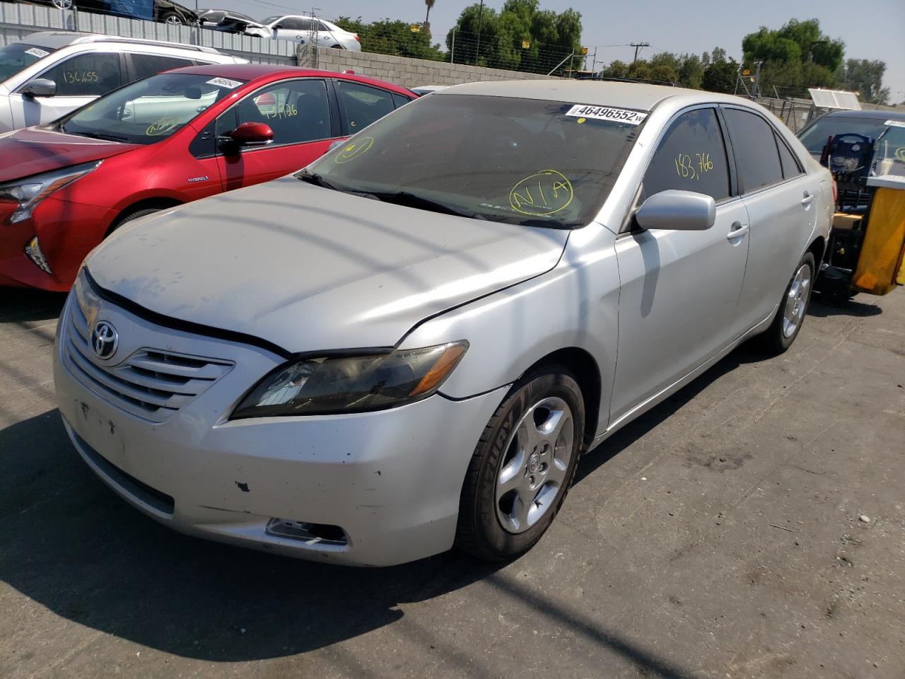 Photo 2 from auction – 2007 TOYOTA CAMRY CE with VIN 4T1BE46K07U077511