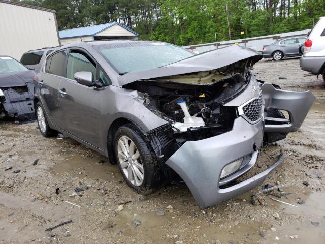 KIA FORTE EX 2015 with VIN KNAFX5A86F5318589 - Photo from auction