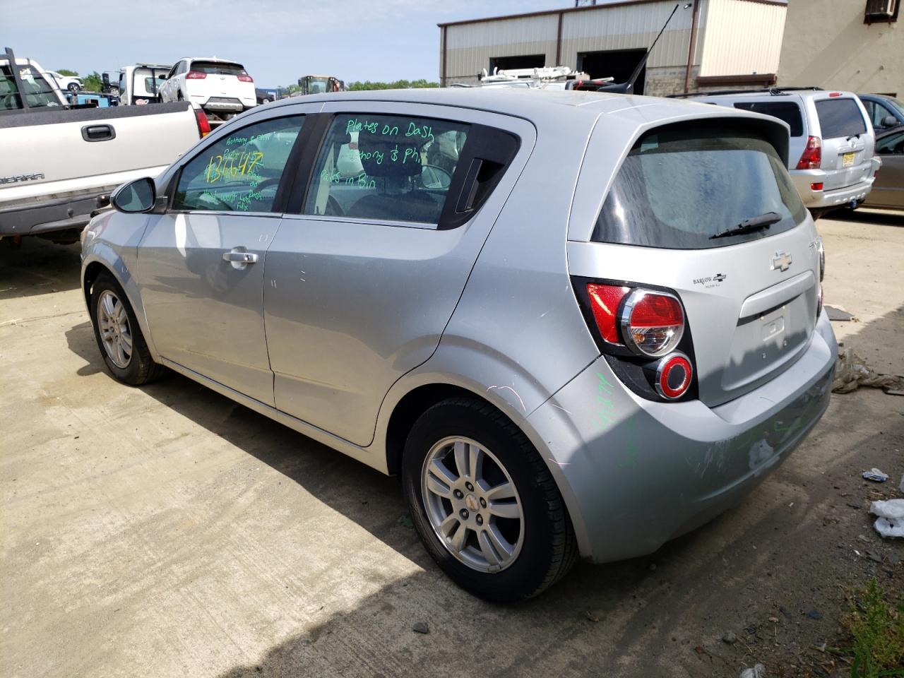 Photo 3 from auction – 2012 CHEVROLET SONIC LT with VIN 1G1JC6SH9C4112089
