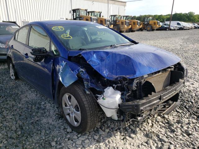 KIA FORTE LX 2017 with VIN 3KPFL4A72HE037655 - Photo from auction