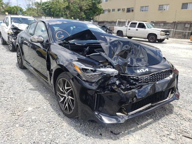 KIA STINGER GT 2022 with VIN KNAE35LD8N6110675 - Photo from auction