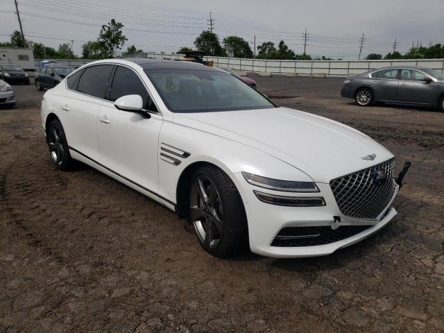 GENESIS G80 BASE 2021 con VIN KMTGC4SD2MU071066 - Foto de la subasta