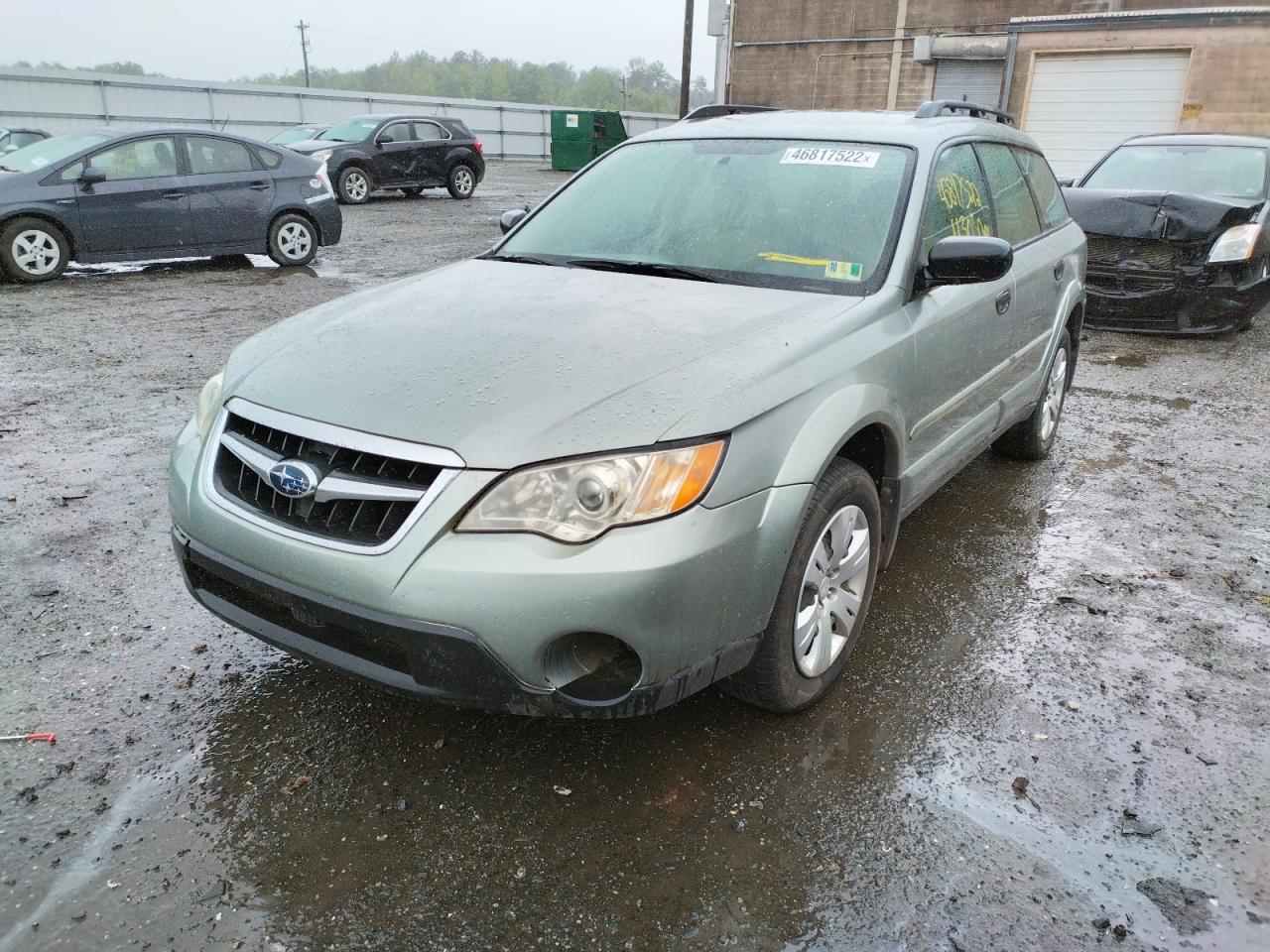 Photo 2 from auction – 2009 SUBARU OUTBACK with VIN 4S4BP60CX97326258