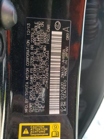 Photo 10 from auction – 2014 LEXUS CT 200 with VIN JTHKD5BH8E2173644