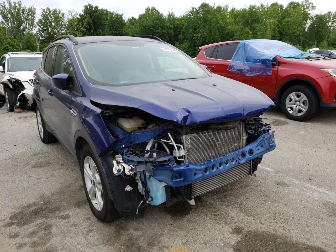 FORD ESCAPE SE 2015 with VIN 1FMCU0GX8FUA19283 - Photo from auction
