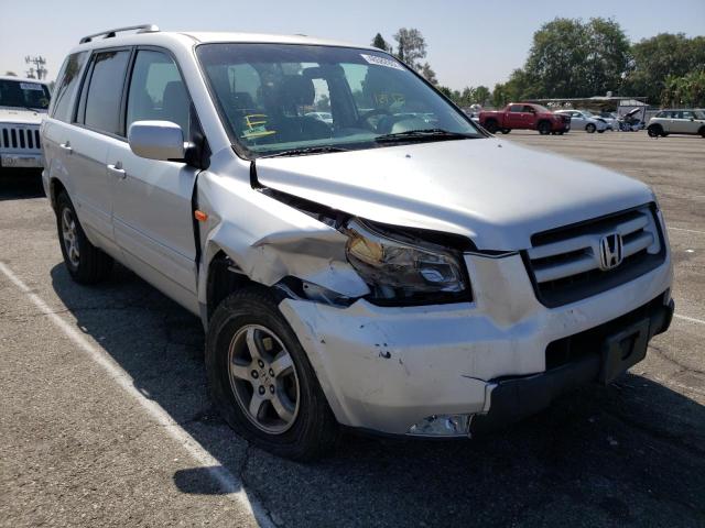 HONDA PILOT EX 2006 with VIN 5FNYF28446B027927 - Photo from auction