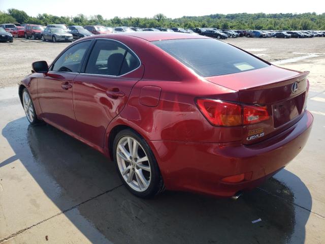 Photo 3 from auction – 2006 LEXUS IS 250 with VIN JTHBK262X65025568