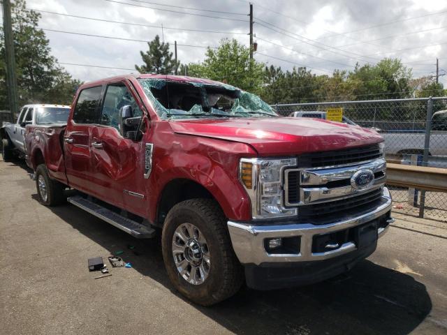 FORD F250 SUPER 2018 with VIN 1FT7W2BT3JEB35929 - Photo from auction