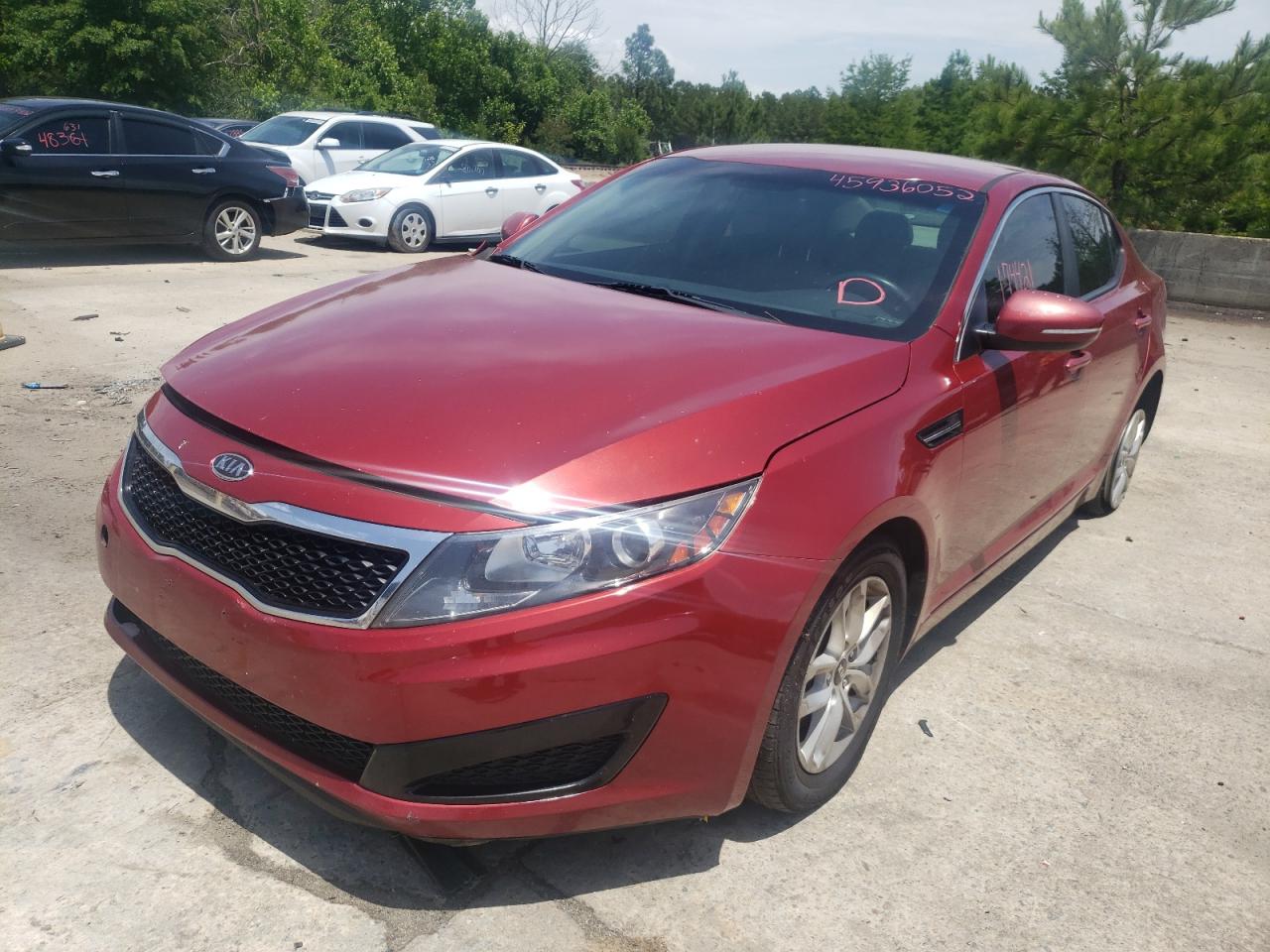 Photo 15 from auction – 2011 KIA OPTIMA LX with VIN KNAGM4A74B5069525