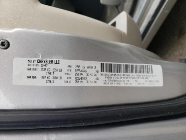 Photo 10 from auction – 2008 DODGE GRAND CARA with VIN 2D8HN54X98R665328