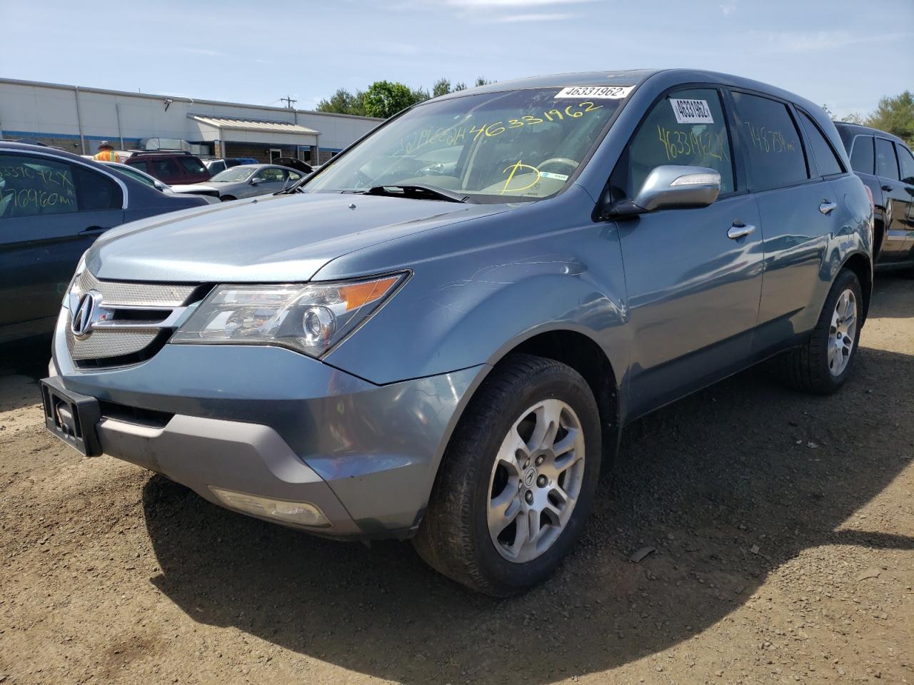 Photo 2 from auction – 2007 ACURA MDX TECHNO with VIN 2HNYD28307H507403