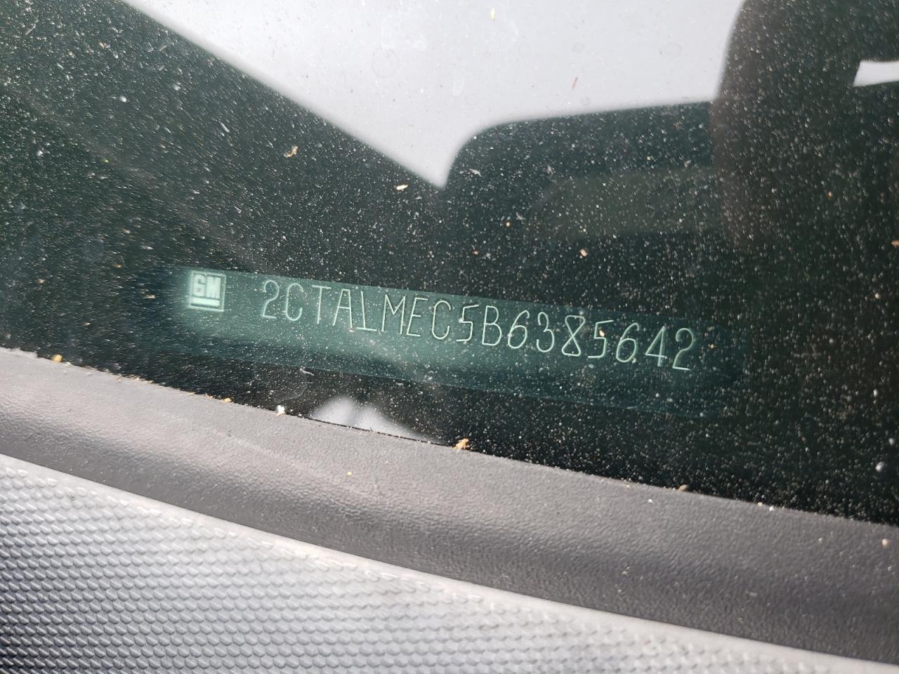 Photo 10 from auction – 2011 GMC TERRAIN SL with VIN 2CTALMEC5B6385642