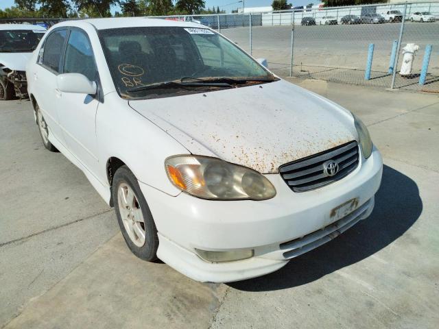 TOYOTA COROLLA CE 2003 with VIN 1NXBR32E03Z159182 - Photo from auction