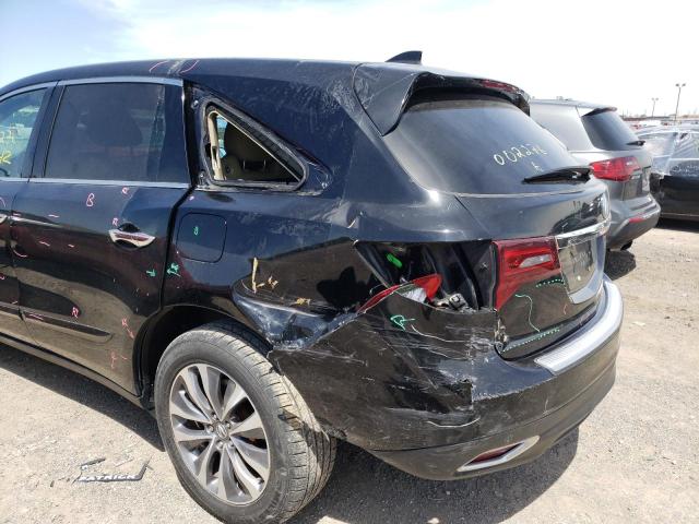 Photo 9 from auction – 2014 ACURA MDX TECHNO with VIN 5FRYD4H49EB002276