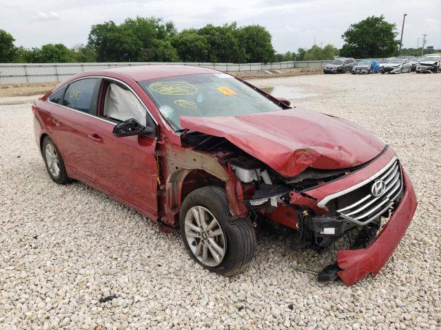 HYUNDAI SONATA SE 2017 with VIN 5NPE24AF3HH574147 - Photo from auction
