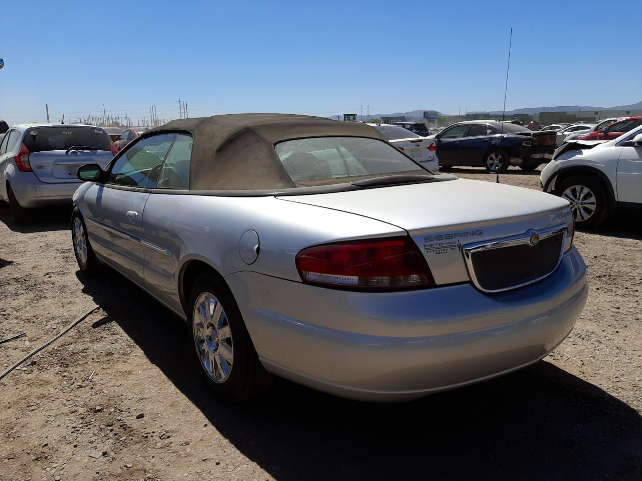 Photo 3 from auction – 2005 CHRYSLER SEBRING LI with VIN 1C3EL65R25N652821