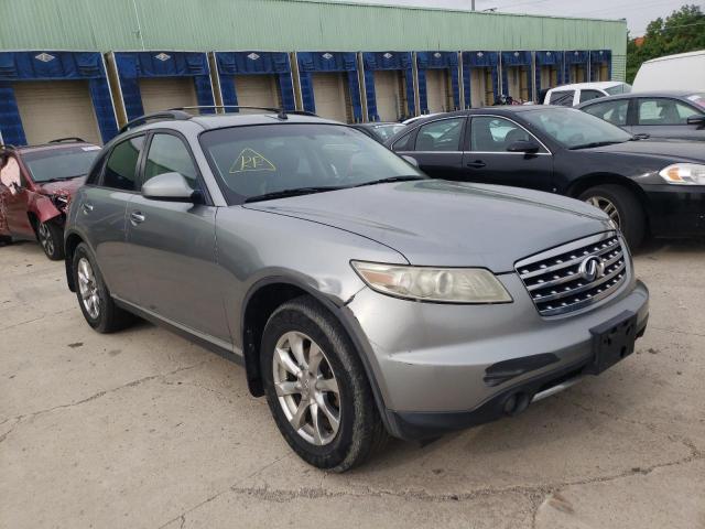 INFINITI FX35 2007 with VIN JNRAS08W07X205133 - Photo from auction