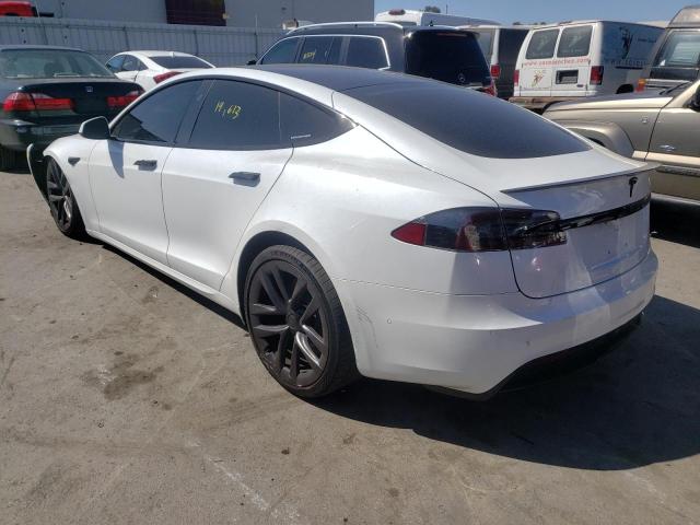 Photo 3 from auction – 2021 TESLA MODEL S with VIN 5YJSA1E69MF446938