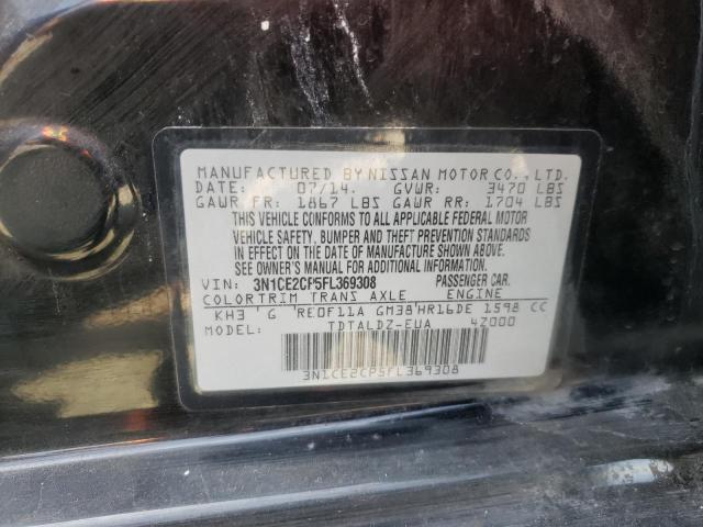 Photo 10 from auction – 2015 NISSAN VERSA NOTE with VIN 3N1CE2CP5FL369308