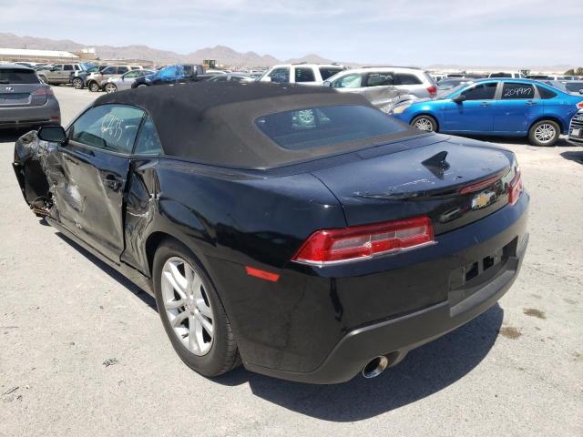 Photo 3 from auction – 2015 CHEVROLET CAMARO LT with VIN 2G1FD3D31F9291958