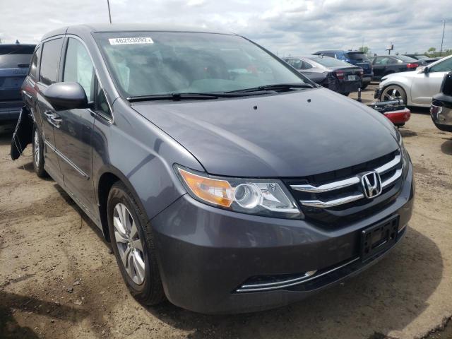 HONDA ODYSSEY SE 2017 with VIN 5FNRL5H32HB016563 - Photo from auction