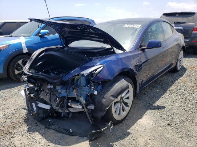 Photo 2 from auction – 2022 TESLA MODEL 3 with VIN 5YJ3E1EA7NF143476