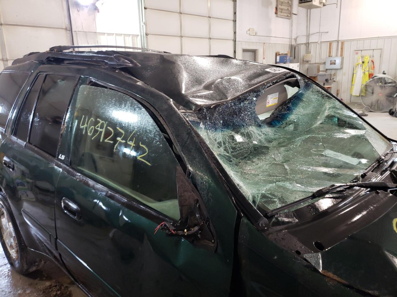 Photo 9 from auction – 2002 CHEVROLET TRAILBLAZE with VIN 1GNDT13S522474147