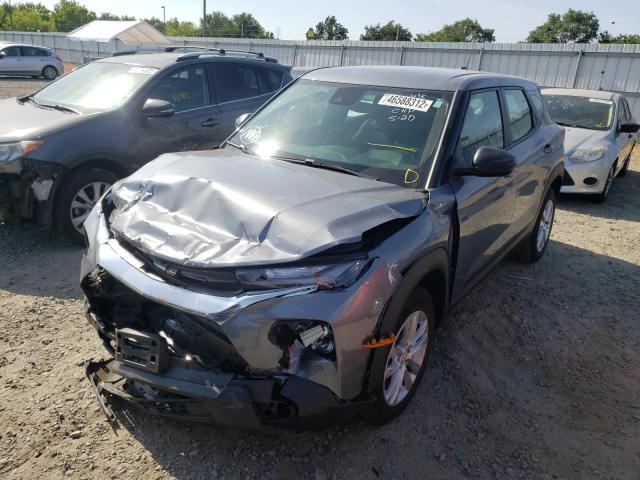 Photo 2 from auction – 2022 CHEVROLET TRAILBLAZE with VIN KL79MMS2XNB087903