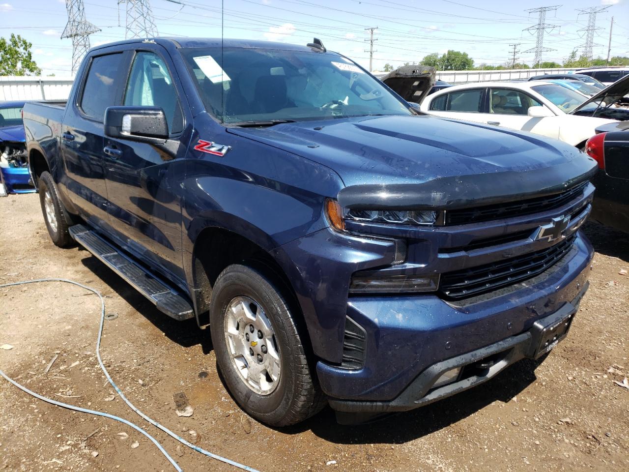CHEVROLET SILVERADO 2019 with VIN 1GCUYEED4KZ223661 - Photo from auction