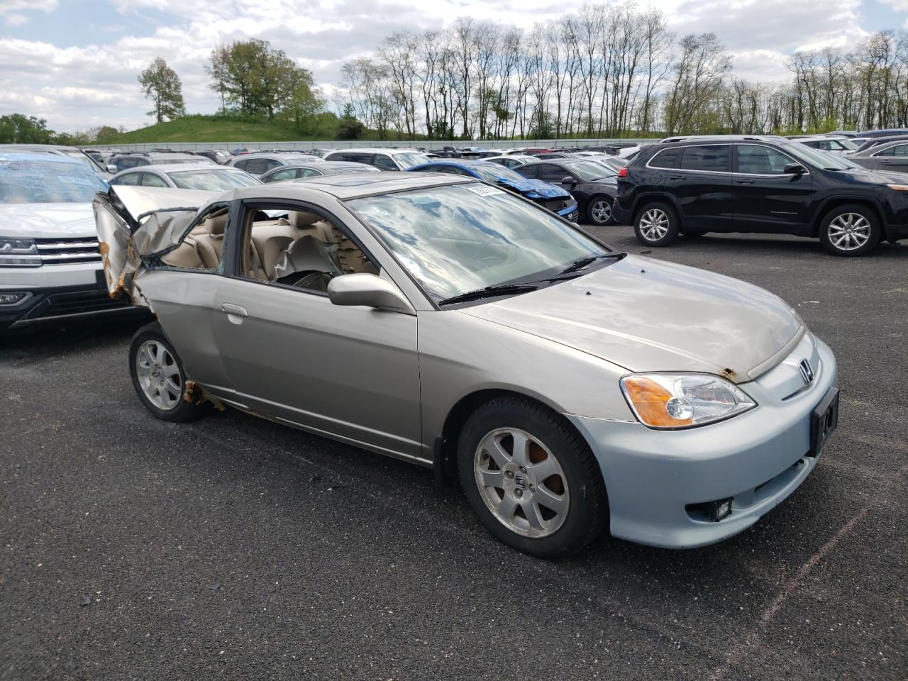 Photo 1 from auction – 2003 HONDA CIVIC EX with VIN 1HGEM21993L020285