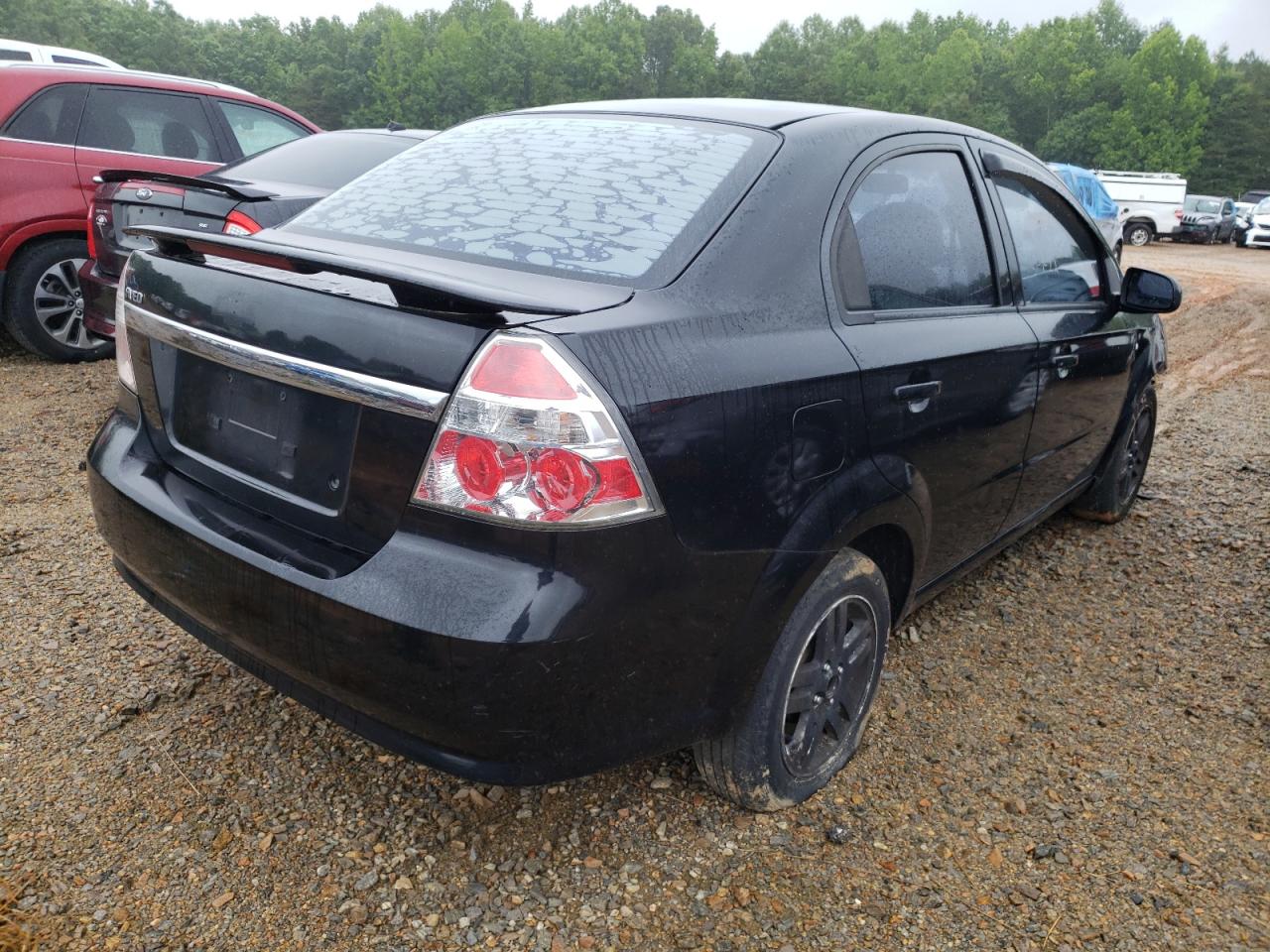 Photo 4 from auction – 2007 CHEVROLET AVEO BASE with VIN KL1TD56677B095060