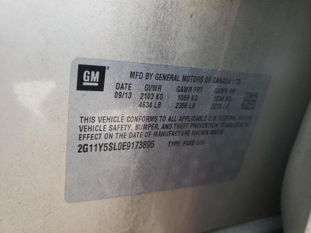 Photo 10 from auction – 2014 CHEVROLET IMPALA LS with VIN 2G11Y5SL0E9173895